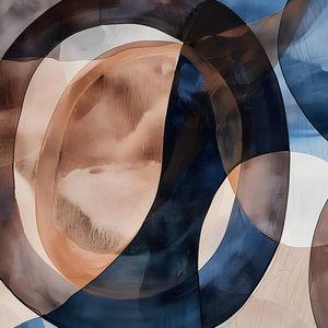 ORGANIC ABSTRACT - 65A - BY AI