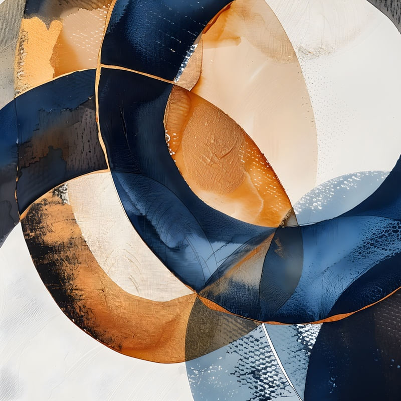 ORGANIC ABSTRACT - 66A - BY AI