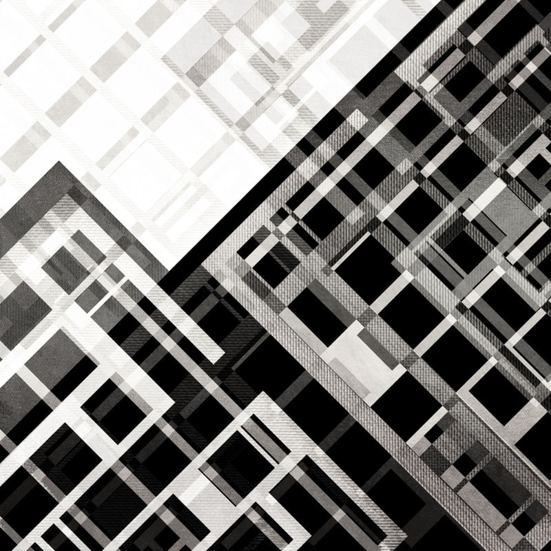 GET ON MY GOOD SIDE 1 NEUTRO QUADRADO - GEOMETRICO ELEGANTE ART DECO ABSTRATO