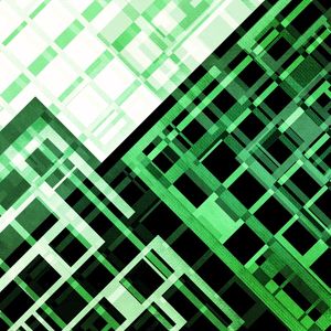 GET ON MY GOOD SIDE 1 ESMERALDA VERDE QUADRADO - GEOMETRICO ELEGANTE ART DECO ABSTRATO