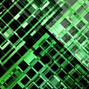 GET ON MY GOOD SIDE 2 ESMERALDA VERDE QUADRADO - GEOMETRICO ELEGANTE ART DECO ABSTRATO