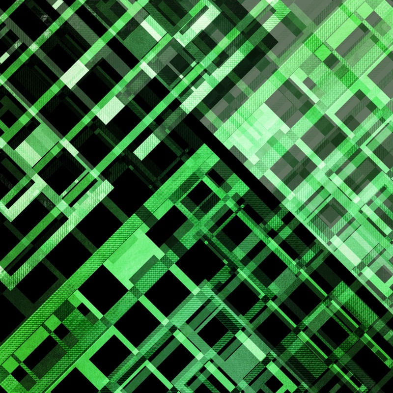 GET ON MY GOOD SIDE 2 ESMERALDA VERDE QUADRADO - GEOMETRICO ELEGANTE ART DECO ABSTRATO
