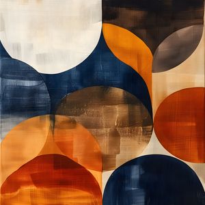 ORGANIC ABSTRACT - 94A - BY AI