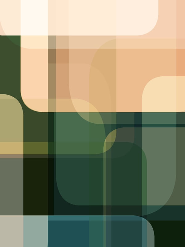 SHAPES ON SHAPES PESSEGO VERDE 3 - ABSTRATO GEOMETRICO FORMAS