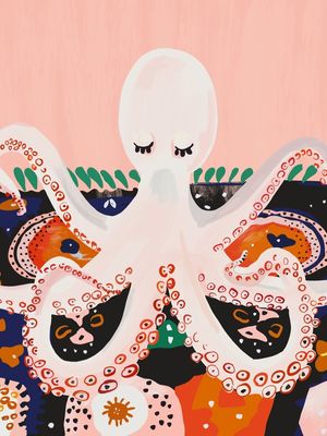 MEDITATING OCTOPUS