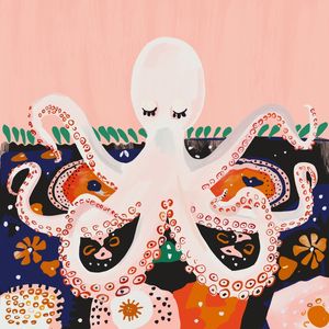 MEDITATING OCTOPUS I
