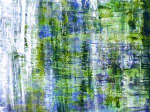 GRAFFITI BLUR REMIX 2 - ABSTRATO ORGANICO PINTURA