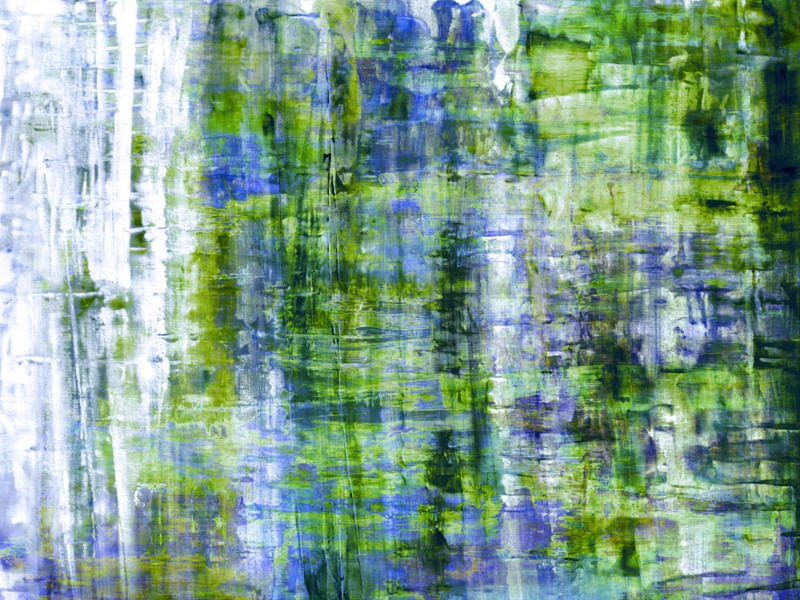 GRAFFITI BLUR REMIX 2 - ABSTRATO ORGANICO PINTURA