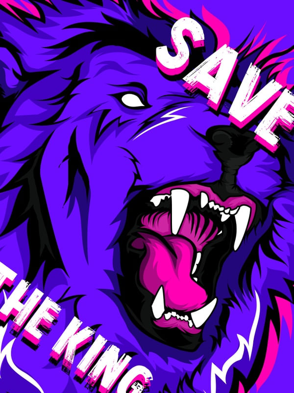 SAVE THE KING - LION