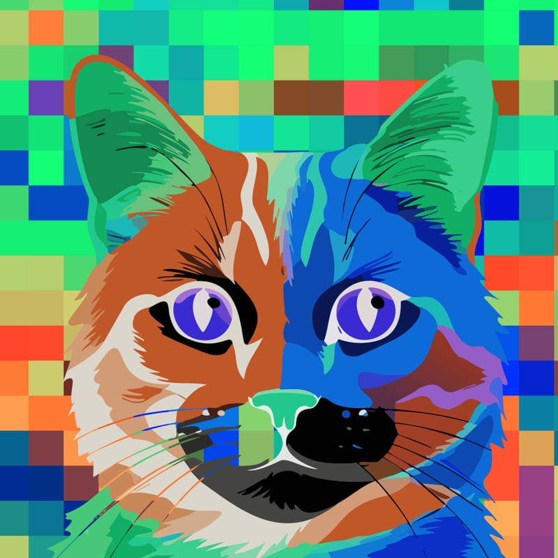 CAT POP ART II