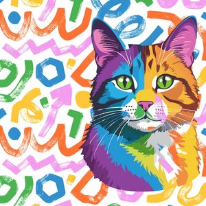 CAT POP ART V