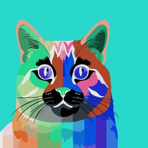 CAT POP ART X