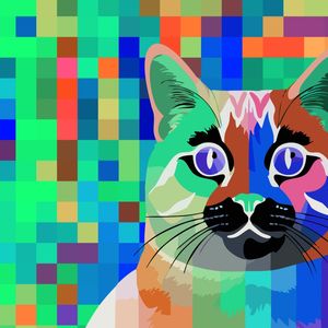 CAT POP ART XXI