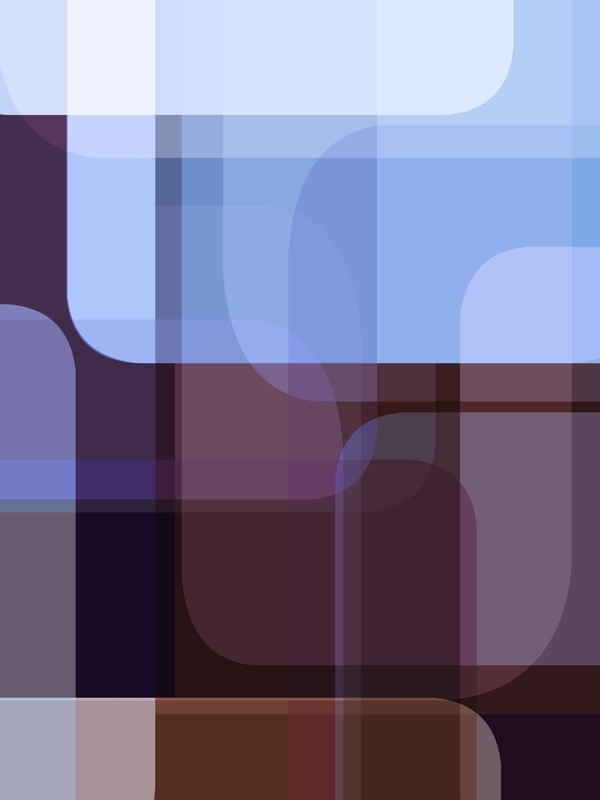 SHAPES ON SHAPES LAVANDA MARROM 3 - ABSTRATO GEOMETRICO FORMAS
