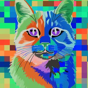 CAT POP ART