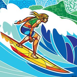 IPANEMA SURFER GIRL
