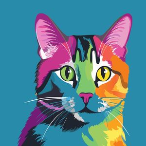 CAT POP ART XXXVII