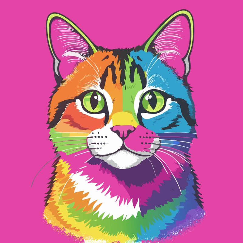 CAT POP ART XXXIX