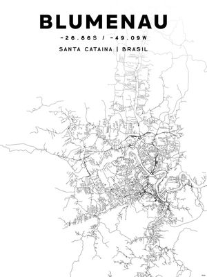 MAPAS - BLUMENAU