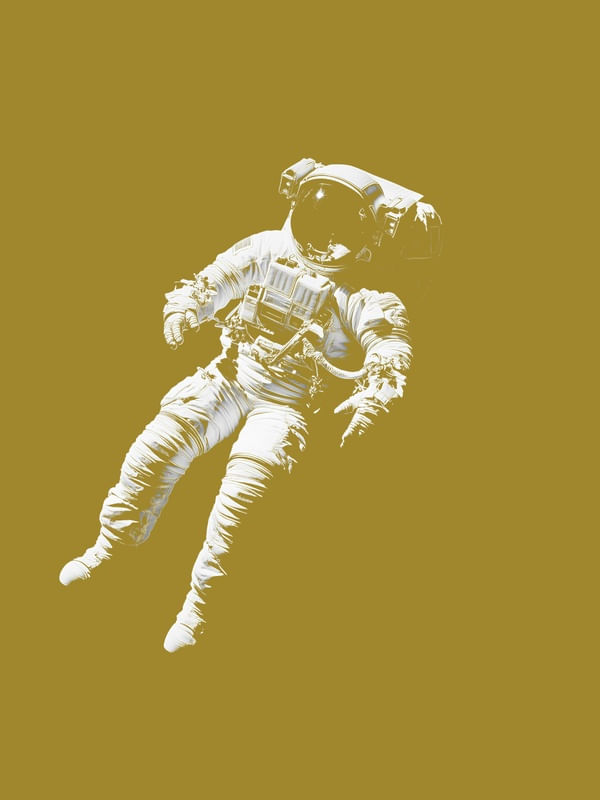 ASTRONAUTA AMARELO BY AI
