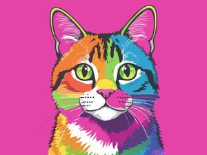 CAT POP ART 20