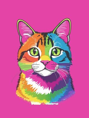 CAT POP ART 46