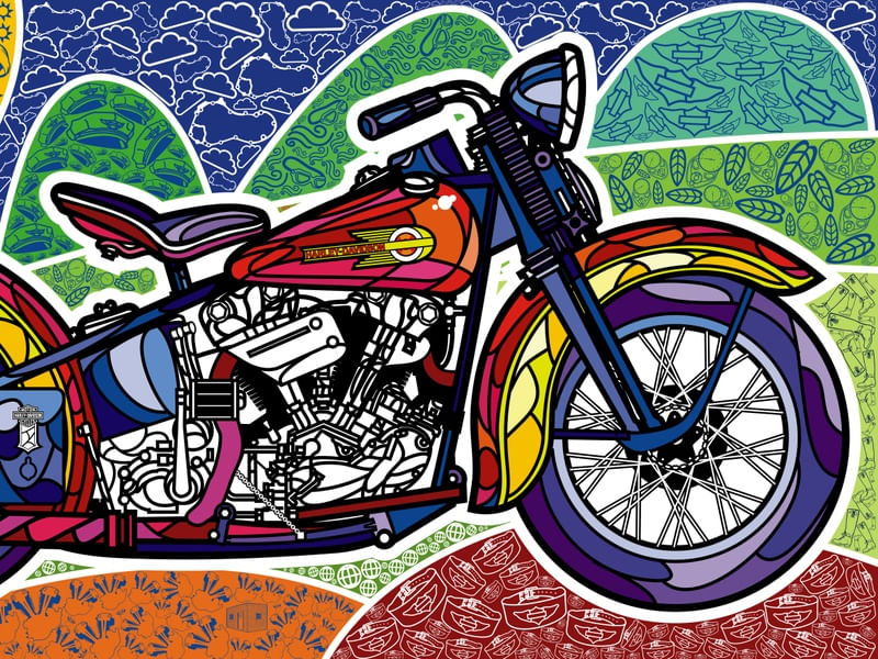 HARLEY 1936 COLORS