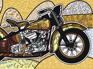 HARLEY 1936 SEPIA
