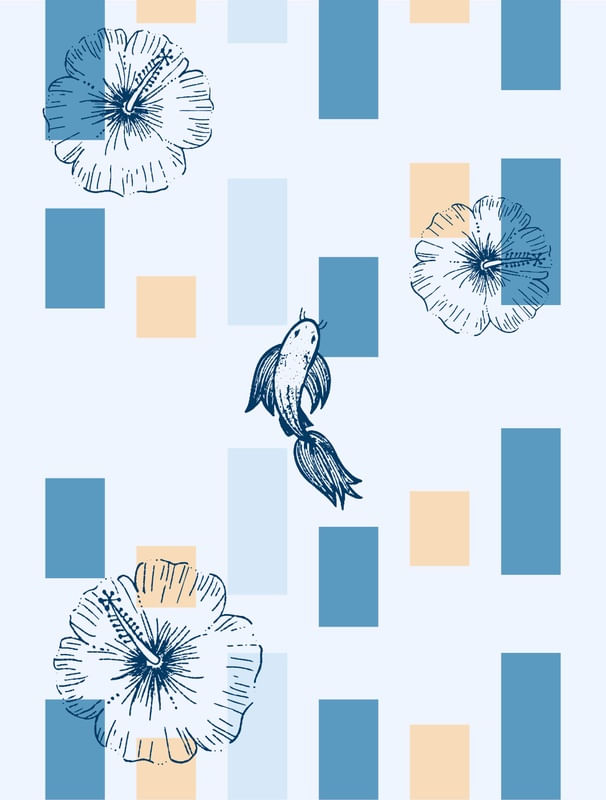 PEIXES E FLORES