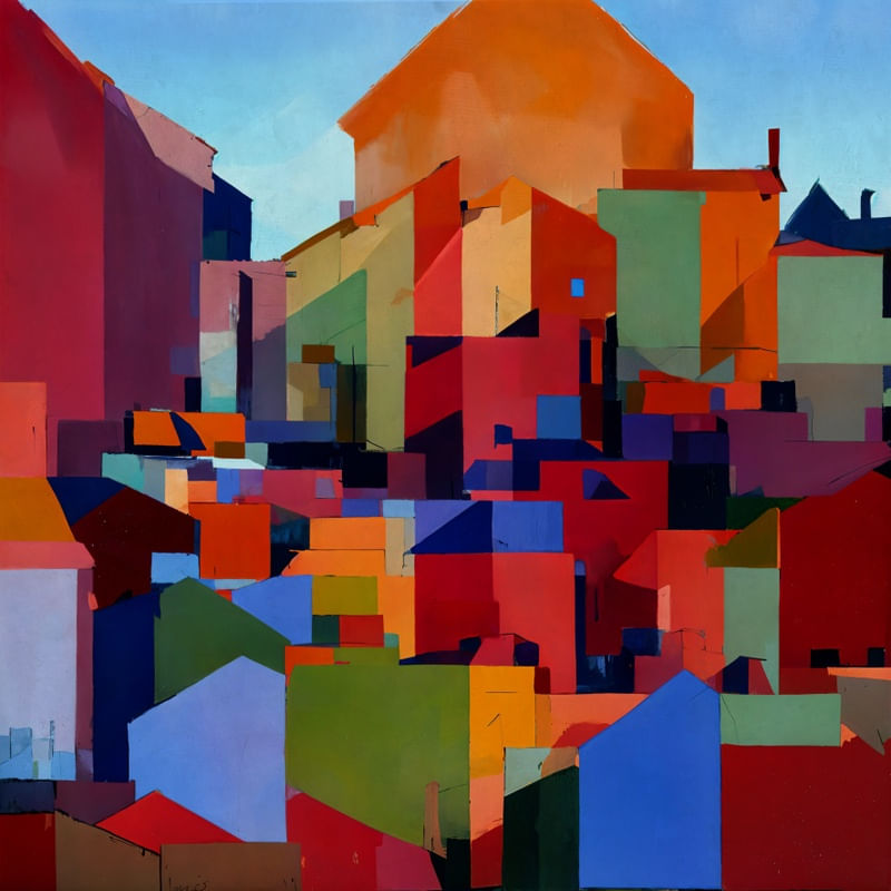 CASAS E CIDADES ABSTRATAS 12J1
