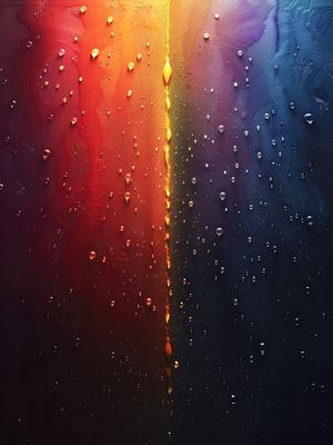 RAINBOW SHOWER BY AI