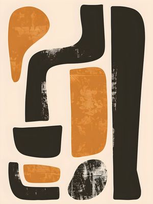 ORGANIC ABSTRACT - 413A BY AI