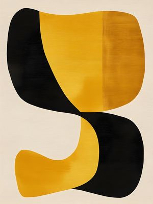 ORGANIC ABSTRACT - 416A BY AI