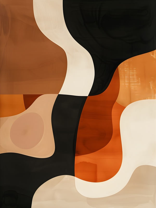 ORGANIC ABSTRACT - 422A BY AI