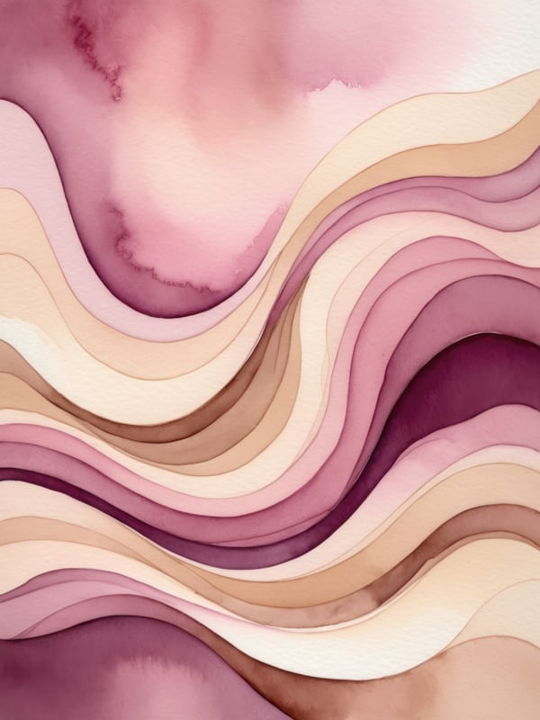 ABSTRAÇÃO LÍQUIDA EM ROSA BY AI