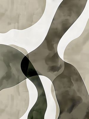 ORGANIC ABSTRACT - 428A BY AI