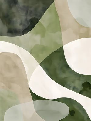 ORGANIC ABSTRACT - 429A BY AI