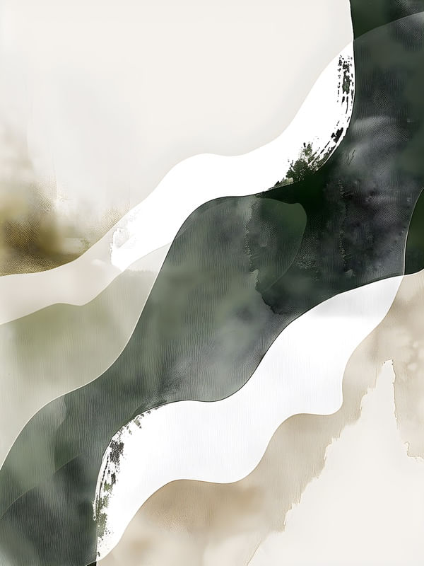 ORGANIC ABSTRACT - 430A BY AI