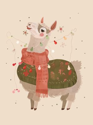 HOLIDAY LLAMA JOY LL