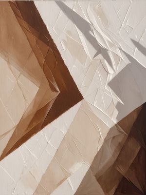 TEXTURAS ANGULARES EM TONS TERROSOS BY AI