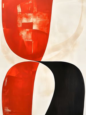 ORGANIC ABSTRACT - 437A BY AI