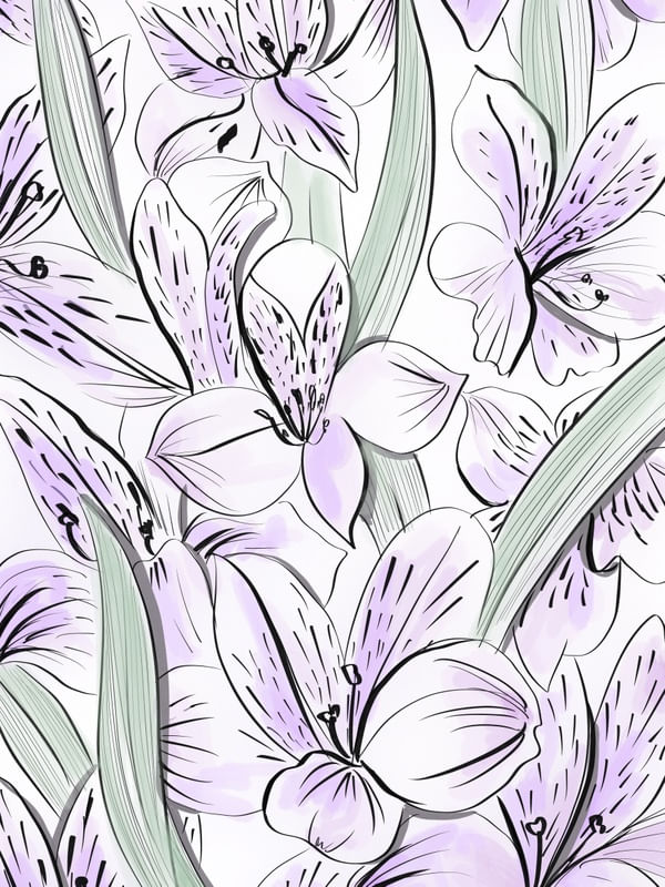 IRIS FLOWERS PATTERN