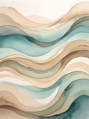ONDAS DE AREIA MARINHA BY AI