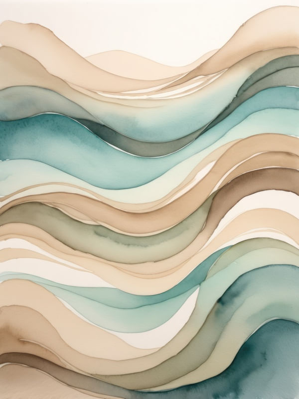 ONDAS DE AREIA MARINHA BY AI