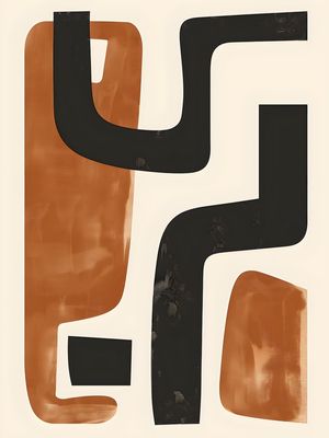 ORGANIC ABSTRACT - 406A BY AI