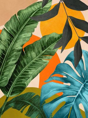 ABSTRACT TROPICAL ART 25