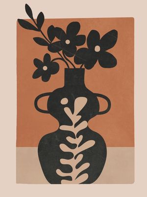 FLORAL SILHOUETTE 1