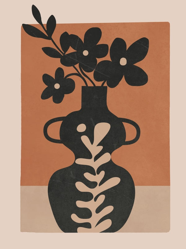 FLORAL SILHOUETTE 1