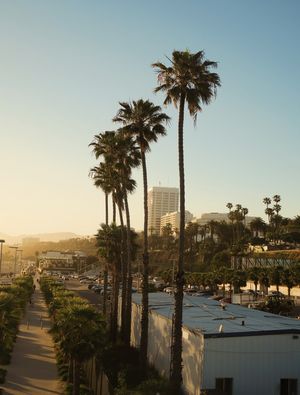 PÔR DO SOL EM LOS ANGELES