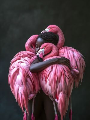 FANTÁSTICO FLAMINGO BY AI